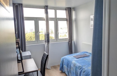 Seine-et-Marne House | Belle chambre lumineuse dans appartement