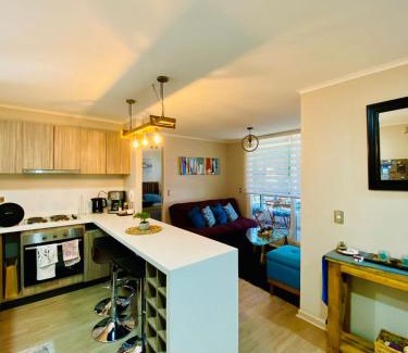 Pucon Apartment | Bello departamento Camino al Volcán 2D 2B Full equipado