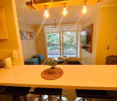 Pucon Apartment | Bello departamento Camino al Volcán 2D 2B Full equipado