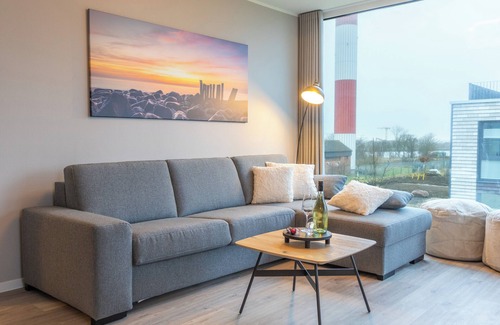 Marienleuchte Apartment | BeltBlick 16 - Sea view. Sauna. Dogs welcome.
