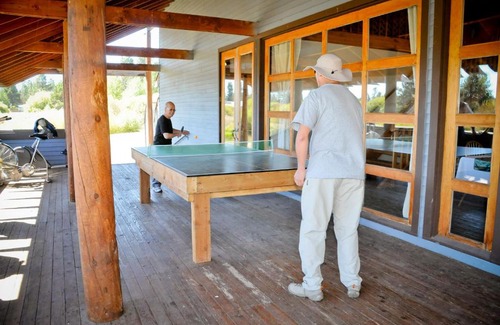 Three Rivers Resort | Bend-Sunriver Camping Resort Wheelchair Accessible Yurt 13