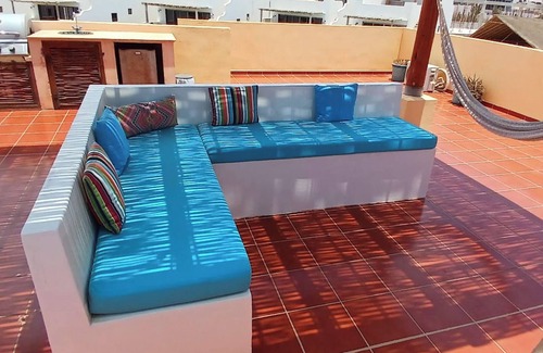 Cerritos Apartment | Best Private Rooftop Condo, Ocean View,Pool, Steps to Cerritos Surf Beach