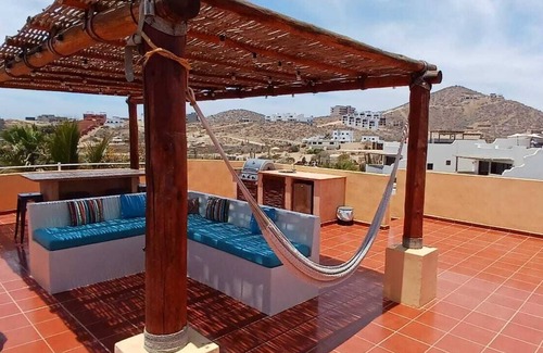 Cerritos Apartment | Best Private Rooftop Condo, Ocean View,Pool, Steps to Cerritos Surf Beach