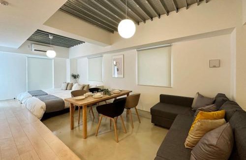 Hiroshima City Centre Apartment | bHOTEL Arts Dobashi - Cozy & Modern Studio Apt 5 Mins Walk to Peace Park