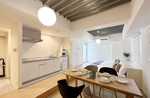 Hiroshima City Centre Apartment | bHOTEL Arts Dobashi - Cozy & Modern Studio Apt 5 Mins Walk to Peace Park