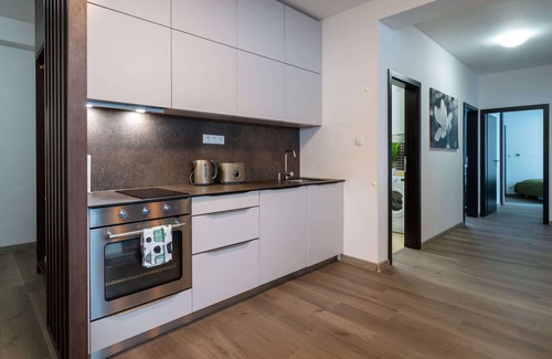 Donovaly Apartment | Big, modern apartment, SKI IN&OUT with a beautiful view of hill Záhradište.