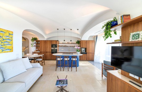 Forio Villa | Big three bedrooms Villa on the ocean with exclusive garden and infinity pool