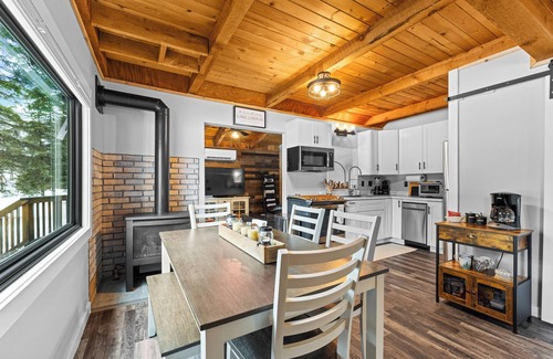 Tamarack Resort House | Blue Haven - Wooded, pet friendly home w/trailer parking, AC, and deck near lake