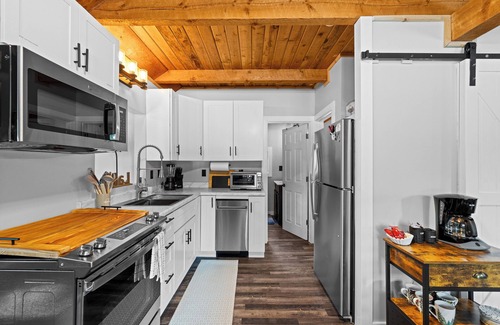 Tamarack Resort House | Blue Haven - Wooded, pet friendly home w/trailer parking, AC, and deck near lake