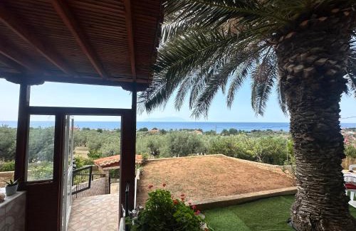 Makri House | Blue Panorama Crystal with Amazing Sea View Balcony