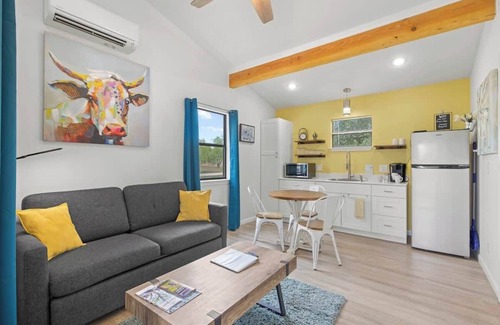 Fredericksburg House | Bluebonnet Waterfront Cottage with Hot Tub