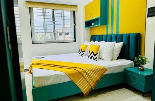 Gachibowli Apartment | BluO 3BHK Gachibowli - Kitchen, Lift, Parking