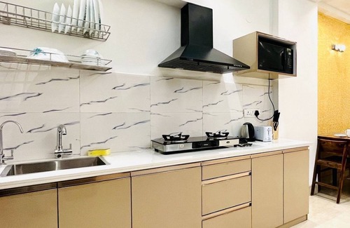 Greater Kailash Apartment | BluO Modern 1BHK - M Block Greater Kailash