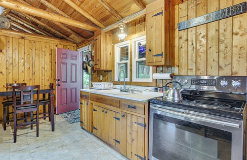 Greentown House | Boat, Hike & Fish: Rustic Greenwood Retreat