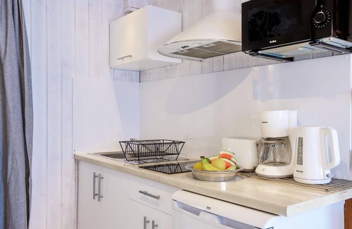 Rewal House | Boathouse with swimming pool