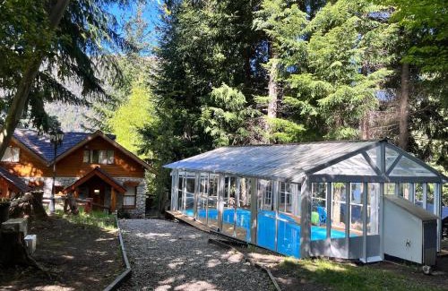 Puerto Manzano House | BOG Le Pommier - Cabañas con vista al lago y piscina climatizada