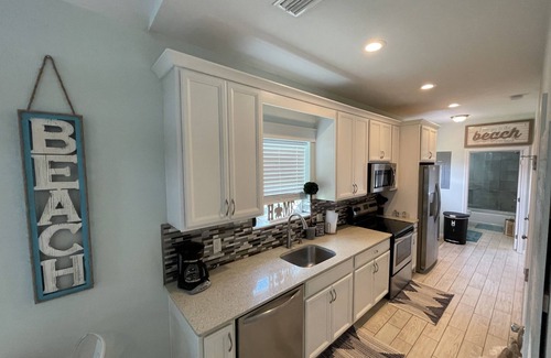 Mexico Beach House | Boho Bungalow- Pet Friendly- Community Pool- 60 Secs to the Beach!