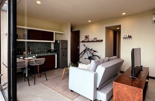 Isla Holbox Apartment | BOHO Loft Steps from the Beach