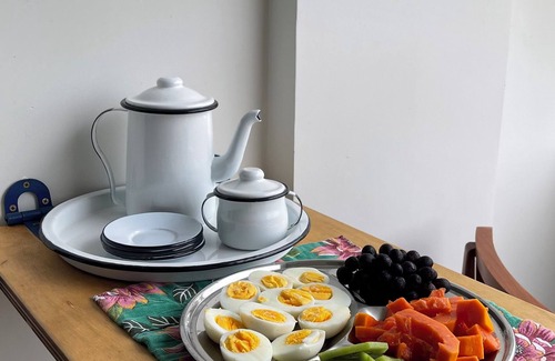 Ilha dos Araujos Apartment | Flat with views of Rio Doce and Pico da Ibituruna, we accept pets.