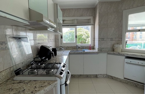 Jurere Internacional Apartment | Apartment in Jurerê Internacional accommodates up to 9 people.