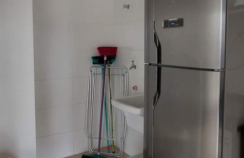 Parque Enseada Apartment | Apartamento Novo com Varanda Gourmet e Vista mar