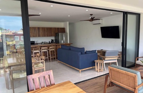 Santa Maria Huatulco Condo | Brand New 2-bedroom condo in Santa Cruz. Private roof top terrace with pool.