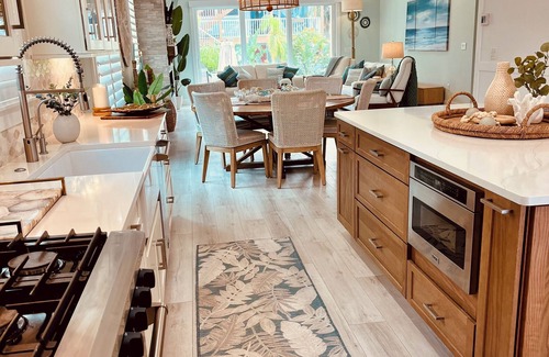 New Smyrna Beach House | Brand New Gorgeous Inside & Out + Pool. Walk, Bike, Golf Cart to Everything NSB