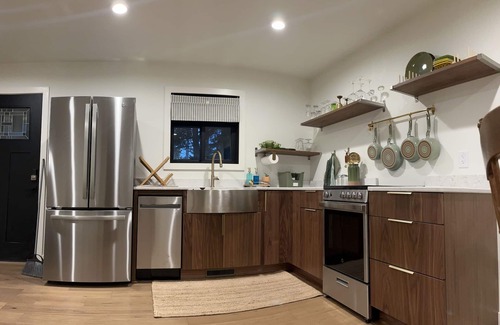 Solon Springs House | BRAND NEW Vacation Suite steps from Lucius Woods County Park & Lake St. Croix!