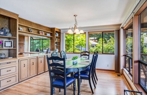 Poulsbo House | Bridgeview Lookout w/Vast Water Views & Hot Tub!