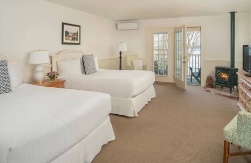 Boothbay Harbor Cabin | Bright ADA Lodge Rm | Ocean Peek | No Hidden Fees