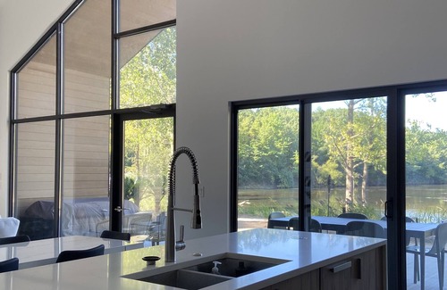 Stevensville House | Bright and Airy Lakefront Home - Pool open May-Oct 21