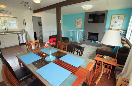 Rio del Mar House | Bright, artsy, and cozy home 500 feet from the beach, 500 feet from the river