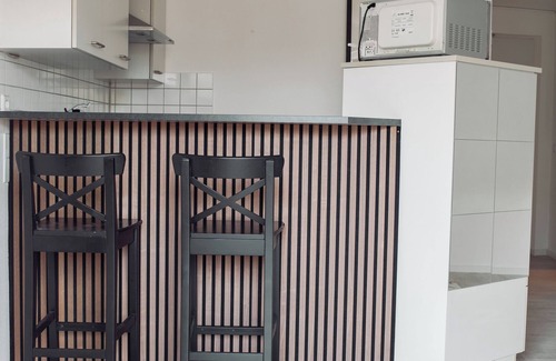 Kaßberg Apartment | Bright, modern apartment, balcony, elevator, 2 persons