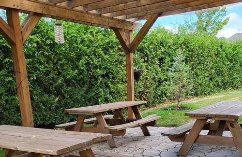 Bradford West Gwillimbury House | Bring your tent and camp. With a pool , basketball court . Shared the pool.