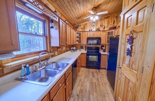 Nelsonville House | Buckeye Trail, @ Buckeye Trail, Relax in a Rocking Chair or Rollick in a Hot Tub!