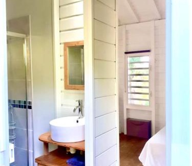 Bas Vent Cabin | Bungalow vue mer - Deshaies