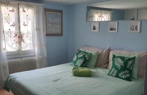 Morschach Apartment | Buongustaio1 Zimmer mit ensuite T&B