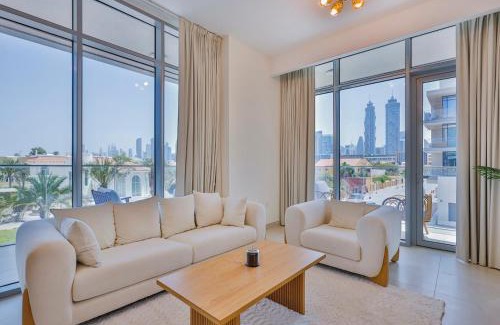 Al Safa Apartment | Burj Khalifa View - 2BR with Maids room in Canal Front 1, Al Wasl - Allsopp & Allsopp