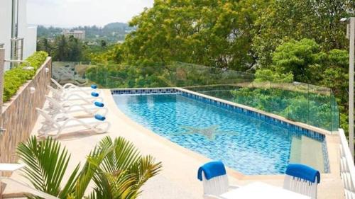 Kata Apartment | C129 Panoramic 2BR Ocean View Near Beach & Dining