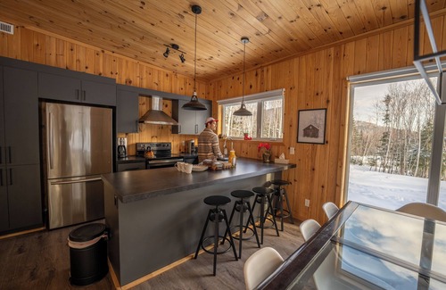 Petite-Riviere-Saint-Francois Ski Chalet | Le Bivouac du Massif Naturespasauna