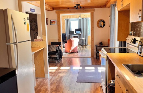 St-Francois-de-l'Ile-d'Orleans Ski Chalet | View of the St. Lawrence