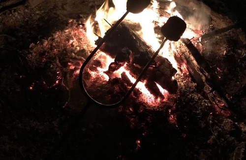 Noyan Ski Chalet | Chalet Noyan Fireplace, BBQ & Views