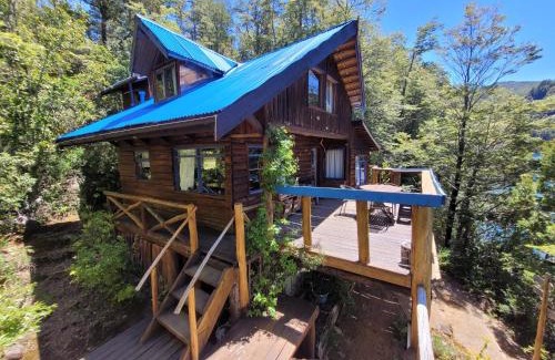 Cochamo House | Cabaña, Isla privada Las Bandurrias Lago las Rocas