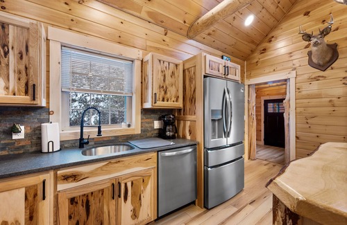 Boonville Cabin | Cabin In the Pines, On Snowmobile Trail