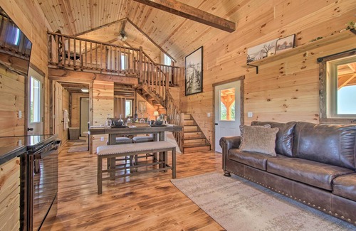 Blanchardville Cabin | Cabin on 35-Acre Farm in Blanchardville w/Trails!