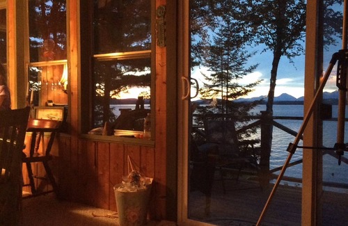 Millinocket Cabin | Cabin On Ambajejus Lake With Beautiful Views of Mt. Katahdi
