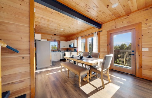 Sevierville House | Cabin w/Views & Indoor Pool Near Douglas Lake + Sleeps 12