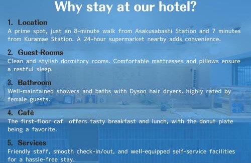 Yanagibashi Hostel | CAFE/MINIMAL HOTEL OUR OUR