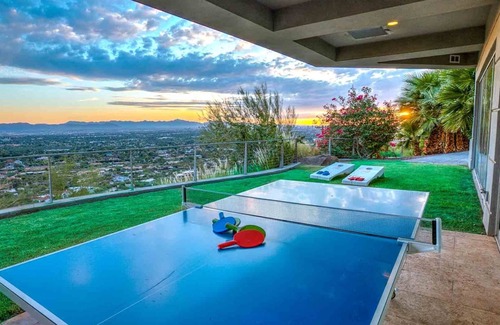 Camelback East House | Camelback Mountain Mansion with Pool, Firepits & Celebrity Vibes