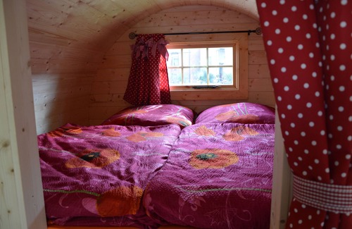 Krostitz Cabin | Camping barrel 1 - idyllically located